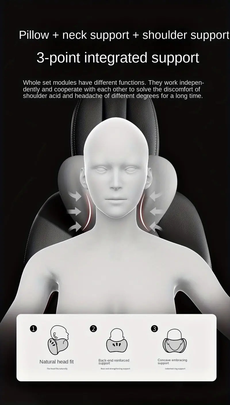 Car Memory Foam Neck Pillow Cushion for All Seasons