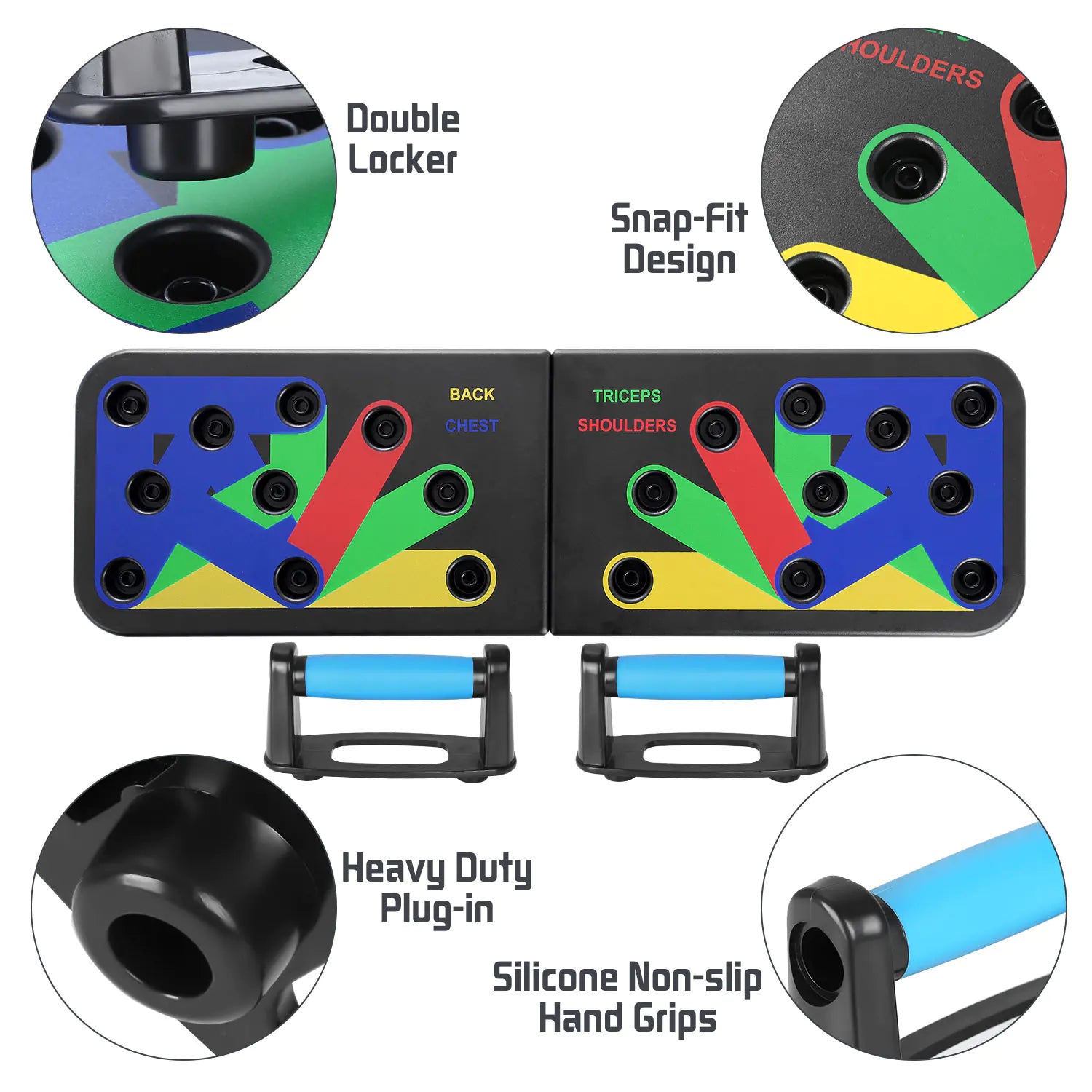 Fitness Equipment: Abdominal Board and Push-Up Stands